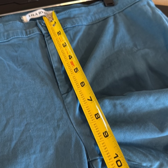Lila Ryan Women’s Teal Color Stretch Pants size 14 - Picture 6 of 11
